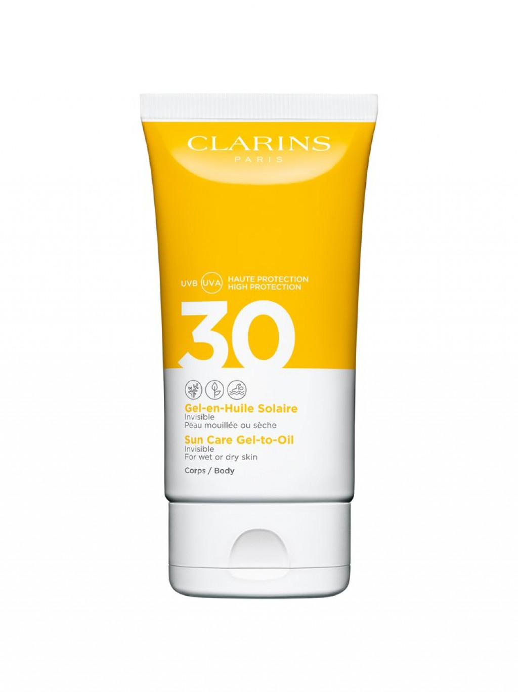 Clarins Sun Care Body GelOil UVA/UVB 30 Skin Care BeautyAlmanac