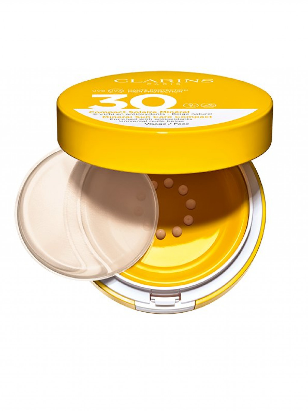 clarins sun care face