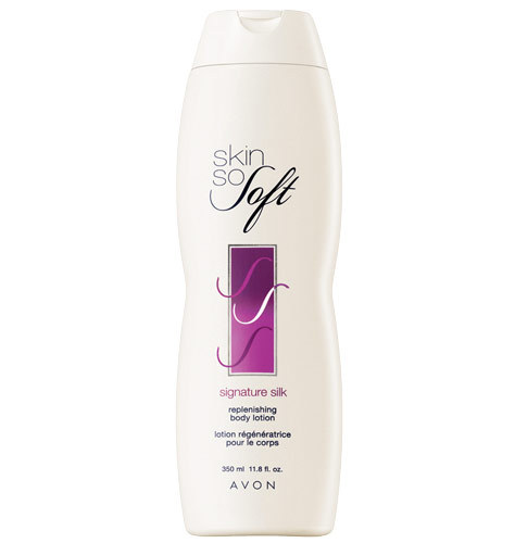 Avon SKIN SO SOFT Signature Silk Replenishing Body Lotion