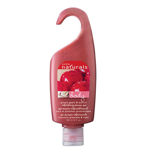 Avon NATURALS Glazed Apple & Walnut Refreshing Shower Gel