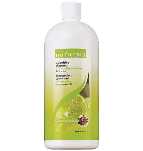 Avon NATURALS Key Lime & Passion Flower Volumizing Shampoo - Bonus Size