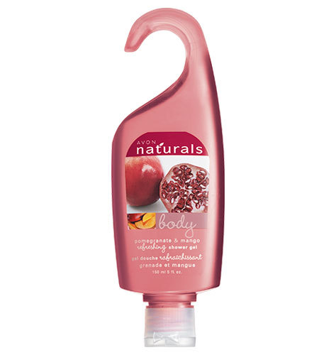 Avon NATURALS Pomegranate & Mango Refreshing Shower Gel