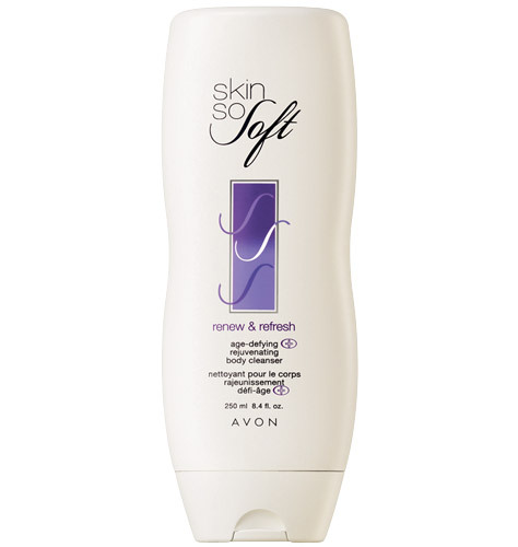 Avon SKIN SO SOFT Renew & Refresh Age-Defying Rejuvenating Body Cleanser