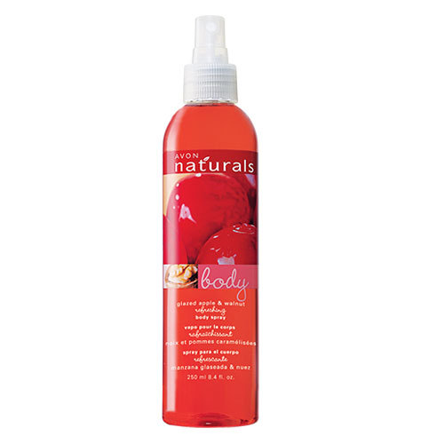 Avon NATURALS Glazed Apple & Walnut Refreshing Body Spray