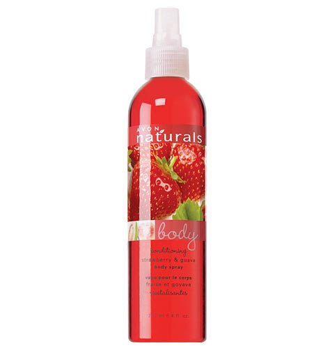 Avon NATURALS Strawberry & Guava Body Spray