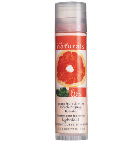 Avon NATURALS Grapefruit & Mint Moisturizing Lip Balm