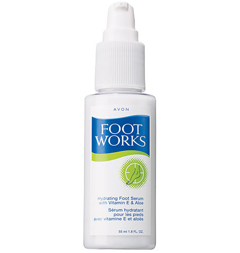 Avon Foot Works Hydrating Foot Serum with Vitamin E & Aloe