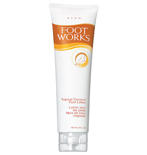 Avon Foot Works Tropical Coconut Foot Lotion