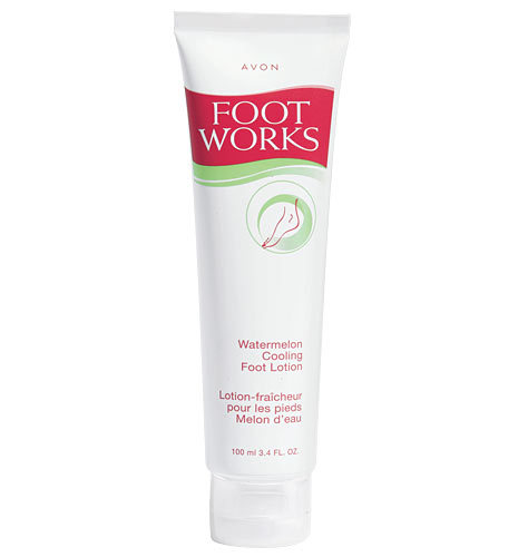Avon Foot Works Watermelon Cooling Foot Lotion