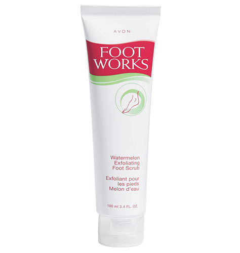Avon Foot Works Watermelon Exfoliating Foot Scrub