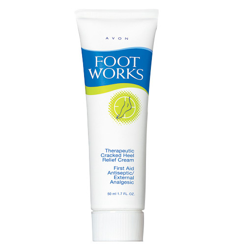 Avon Foot Works Therapeutic Cracked Heel Relief Cream Bonus Size