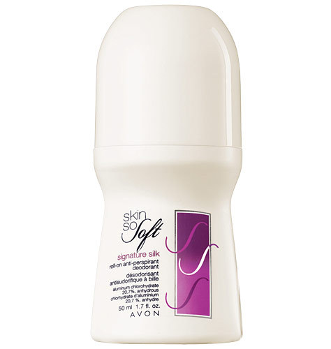 Avon SKIN SO SOFT Signature Silk Roll-On Anti-Perspirant Deodorant