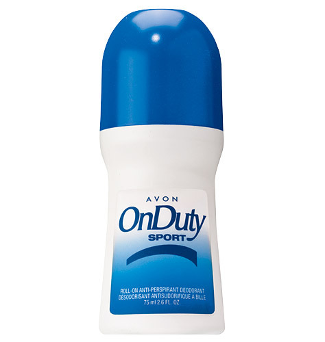 Avon On Duty Sport Bonus-Size Roll-On Anti-Perspirant Deodorant in Outlet