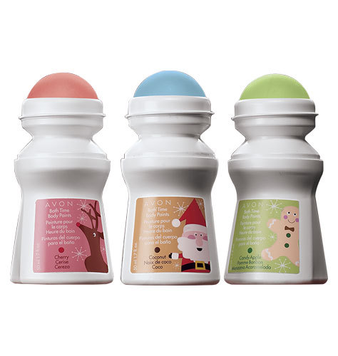 Avon Holiday Bath Time Body Paint