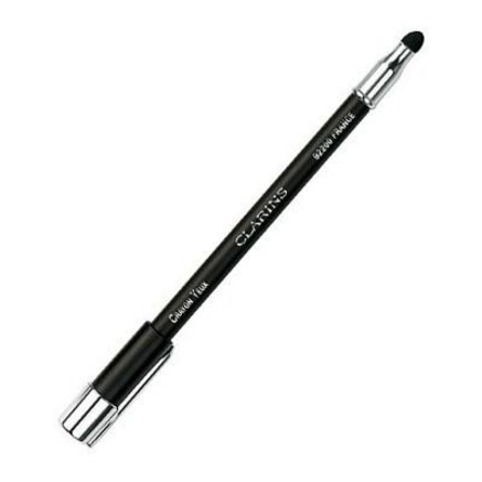 Clarins Eyeliner Pencil Black 01 with sharpener lid