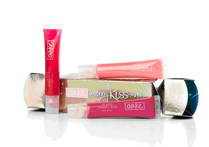 Cake Beauty merry kiss-mass™ lip gloss trio