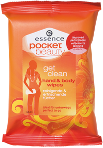 Essence Get Clean Hand & Body Wipes