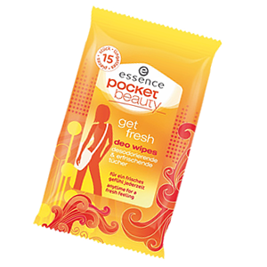 Essence Get Fresh Deo Wipes