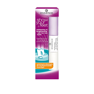Essence Whitening & Brightening Nail Polish Set