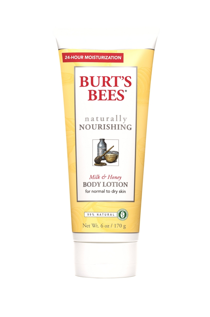 Burt's Bees Naturally Nourishing Milk and Honey Body Lotion