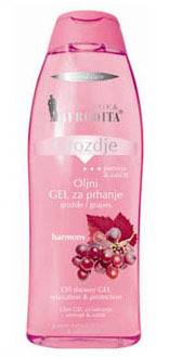 Afrodita Grapes Oil Shower Gel
