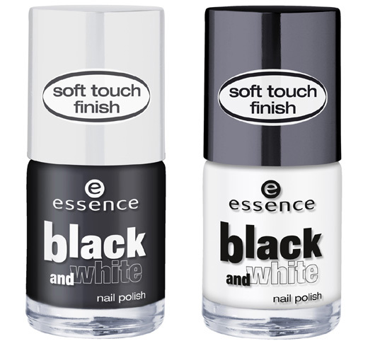 Essence Black & White Nail Polish