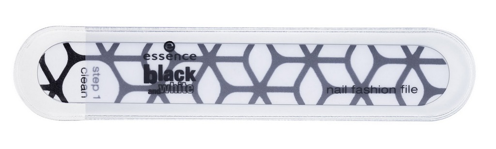 Essence Black & White Nail Fashion File