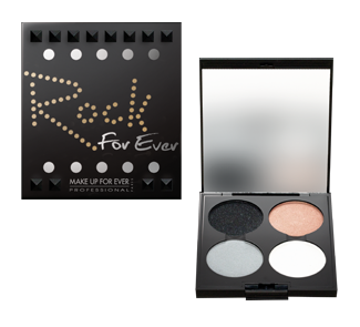 Make Up For Ever ROCK FOR EVER 4 EYESHADOW PALETTE