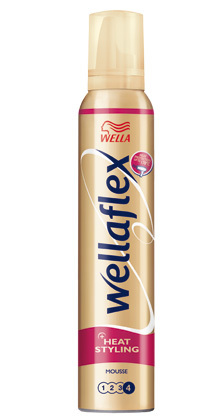 Wella Wellaflex HEAT STYLING MOUSSE ULTRA STRONG HOLD