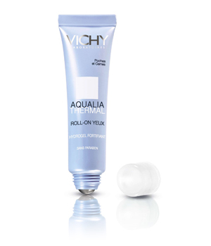 Vichy Aqualia Thermal Eye Roll-On Fortifying De-Puffing Hydrogel