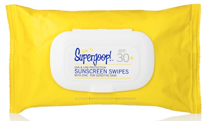 Supergoop! SPF 30 SUNSCREEN SWIPES - 40 COUNT POUCH