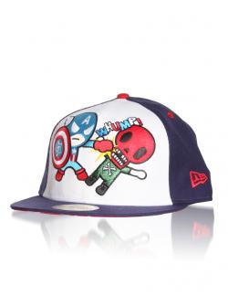 tokidoki x Marvel Vs Red Skull Hat
