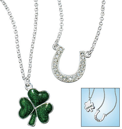 Avon Lucky Reversible Charm Necklace