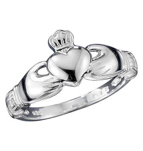 Avon Sterling Silver Claddagh Ring