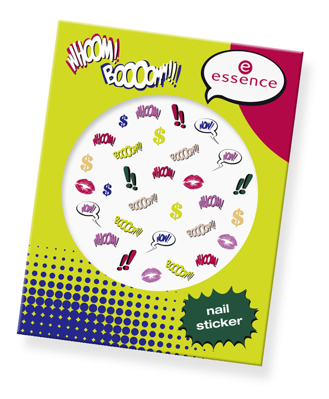 Essence whoom! boooom!!! Nail Sticker
