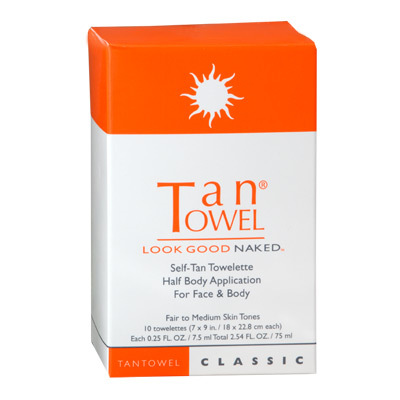 TanTowel For Fair to Medium Skin Tones