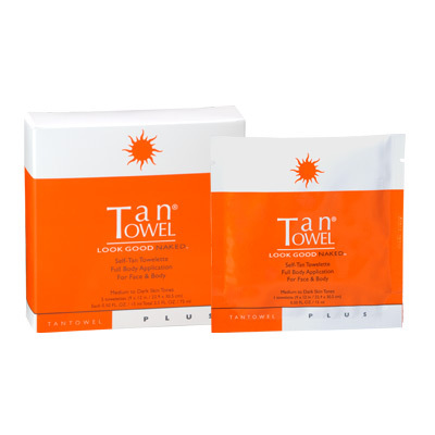 TanTowel TanTowels - Plus, Full Body Size (9"x12") - 5 pk