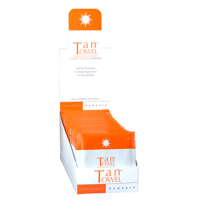 TanTowel TanTowels - Classic, Full Body Size (9"x12") - 50 pk