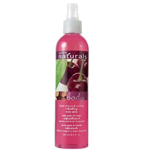 Avon NATURALS Black Cherry & Nutmeg Body Spray