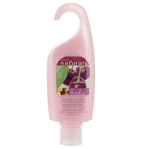 Avon NATURALS Black Cherry & Nutmeg Shower Gel