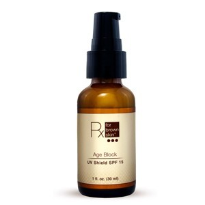 Rx for Brown Skin Age Block UV Shield SPF 15
