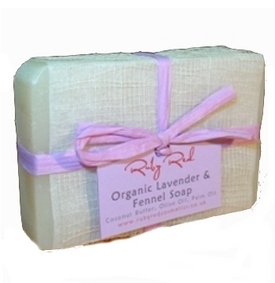 Ruby Red Organic Lavender and Sweet Fennel Soap