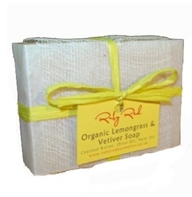 Ruby Red Organic Lemongrass and Vetiver Soap