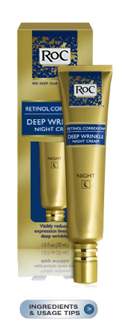 RoC® RETINOL CORREXION® Deep Wrinkle Night Cream