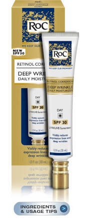 RoC® RETINOL CORREXION® Deep Wrinkle Daily Moisturizer SPF 30