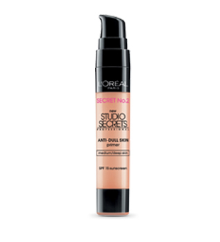 L'Oréal Paris STUDIO SECRETS™ PROFESSIONAL Color Correcting Anti-Dull Skin Primer (Medium/Deep Skin)