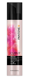 Pantene CURLY HAIR SERIES MOUSSE