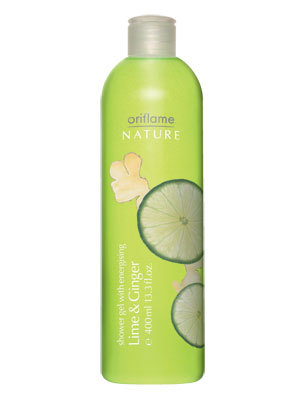 Oriflame Shower Gel with Energising Lime & Ginger
