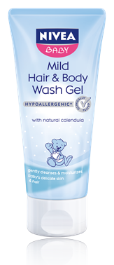 Nivea Mild Hair & Body Wash Gel