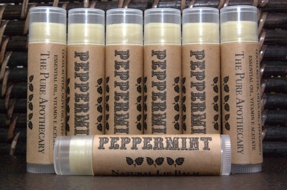 The Pure Apothecary Peppermint Lip Balm